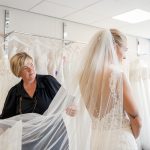 Trouwjurk wit Hoorn - Fem by Manon
